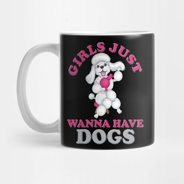 Girls Just Wanna Have Dogs, Girls Just Wanna Have Fun, Feminism, Gift For Her, Gift For Women, Women Rights, Feminist, Girls, Equality, Equal Rights by DESIGN SPOTLIGHT